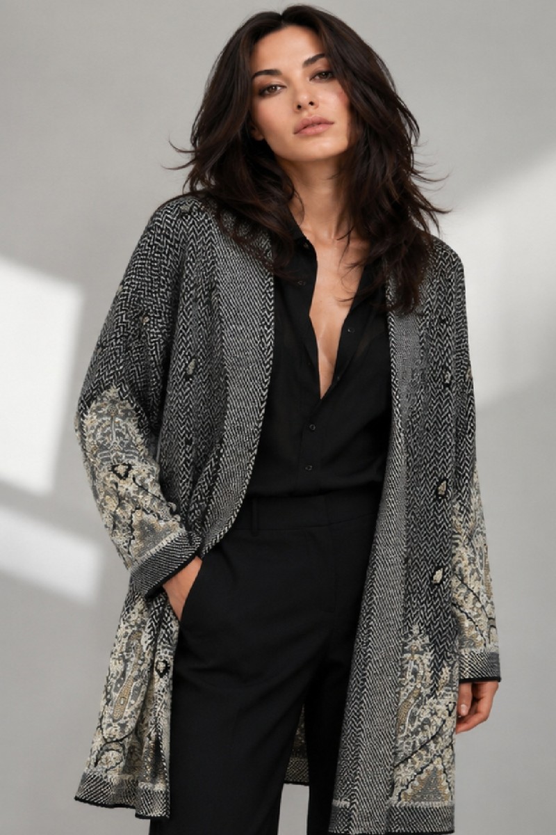 JACQUARD SHRUG