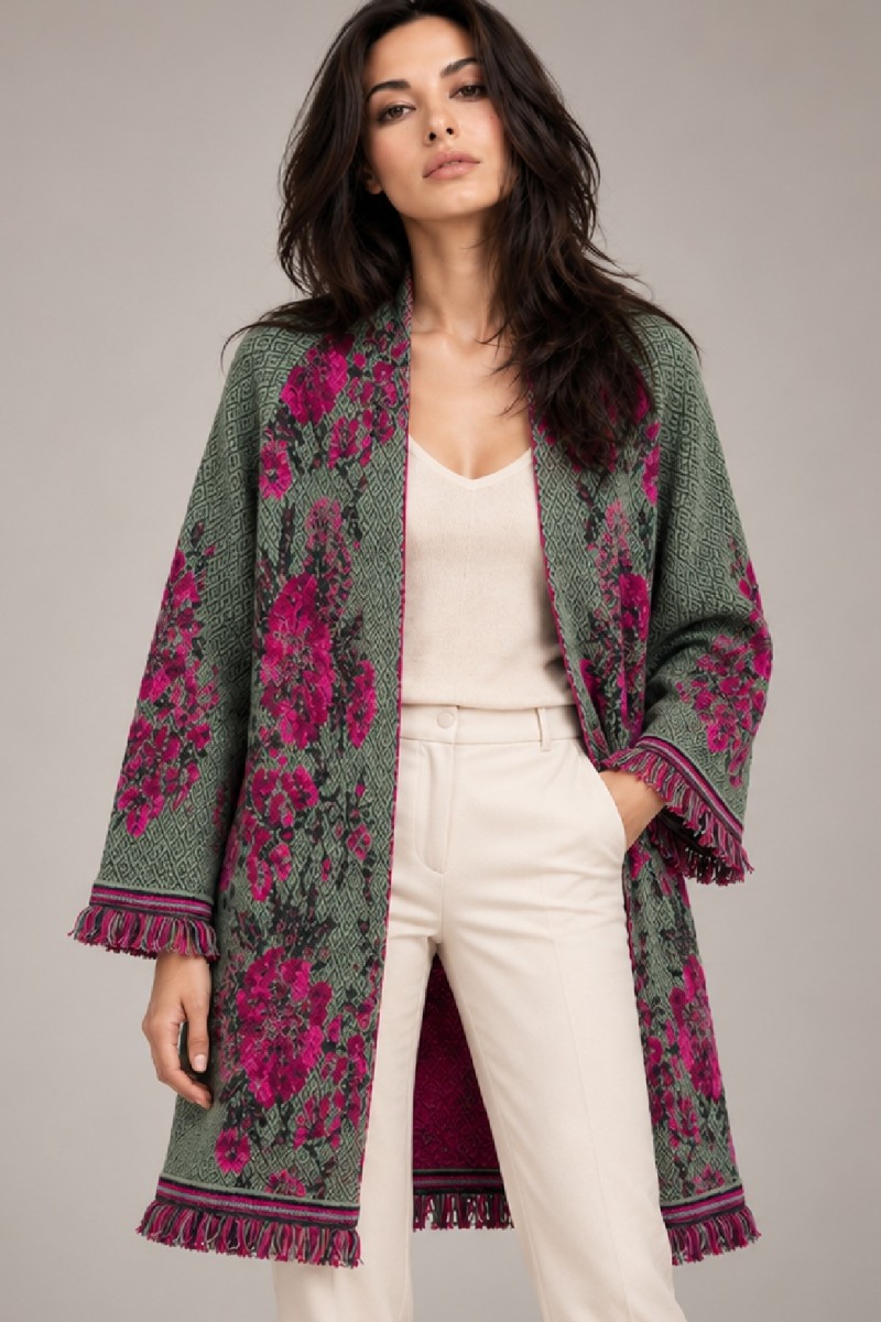 KNITTED OPEN SHRUG