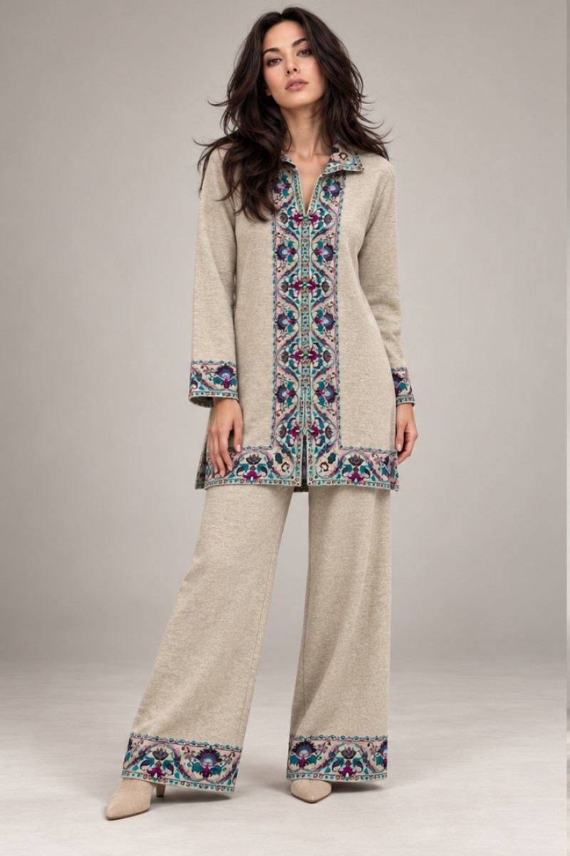 KNITTED CO ORD SET