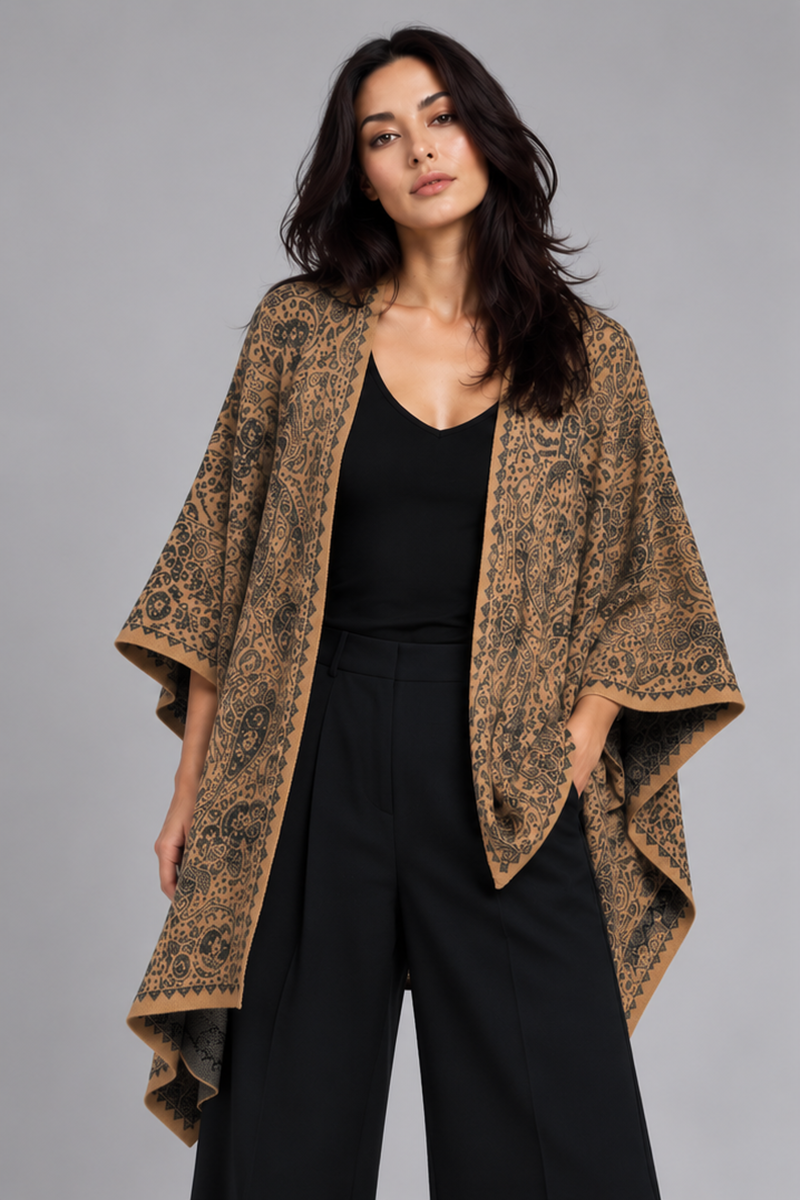 KNITTED OPEN SHRUG
