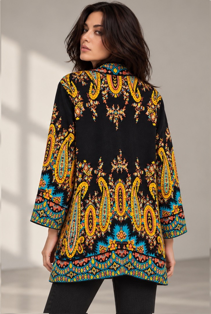 OPEN FRONT SHRUG