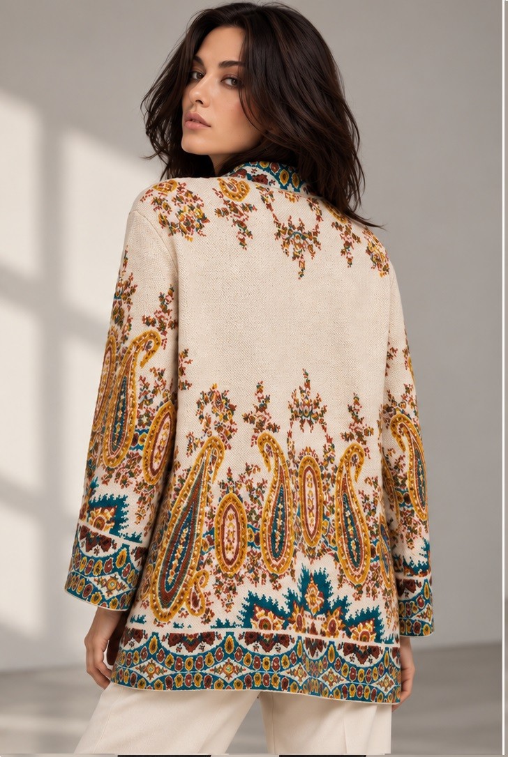 OPEN FRONT SHRUG