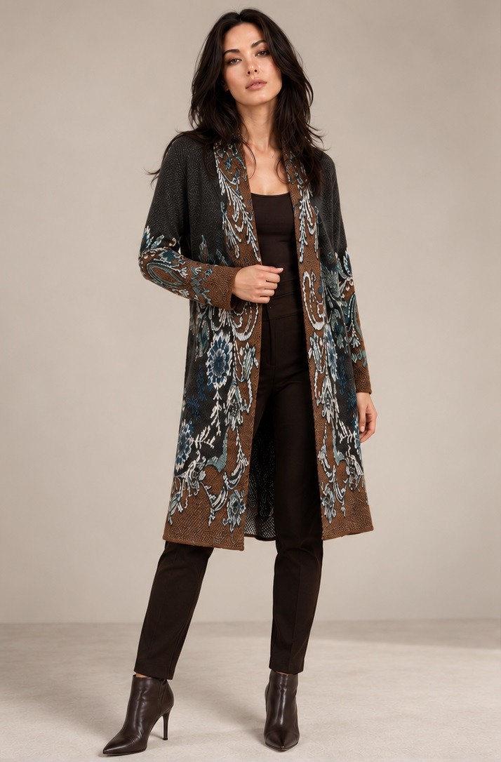 KNITTED OPEN SHRUG