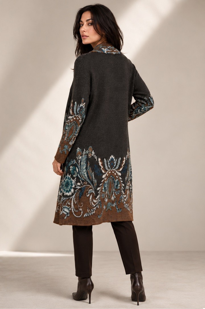 KNITTED OPEN SHRUG