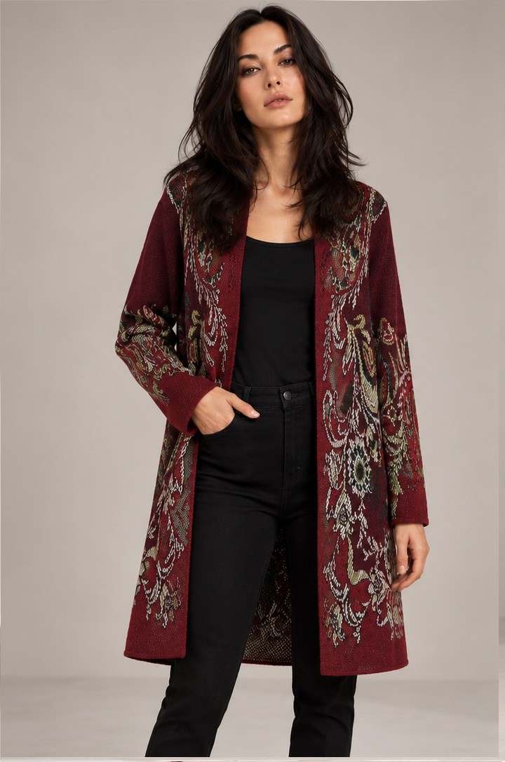 KNITTED OPEN SHRUG