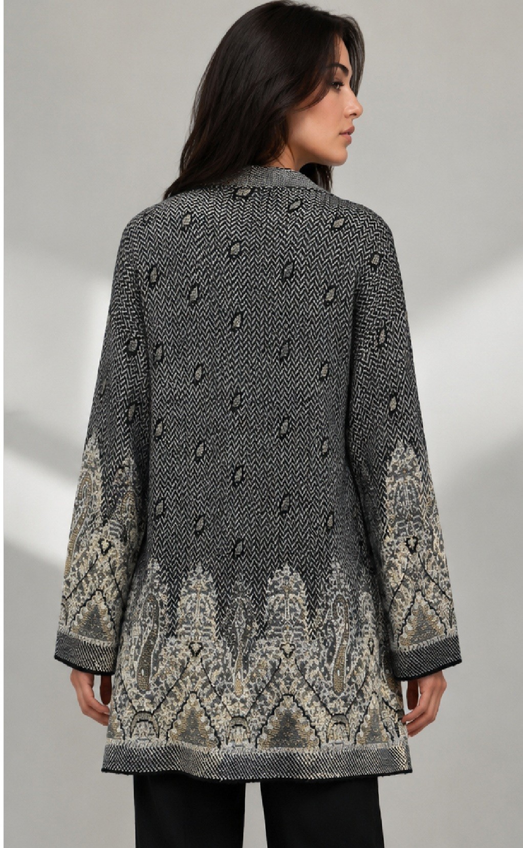 JACQUARD SHRUG