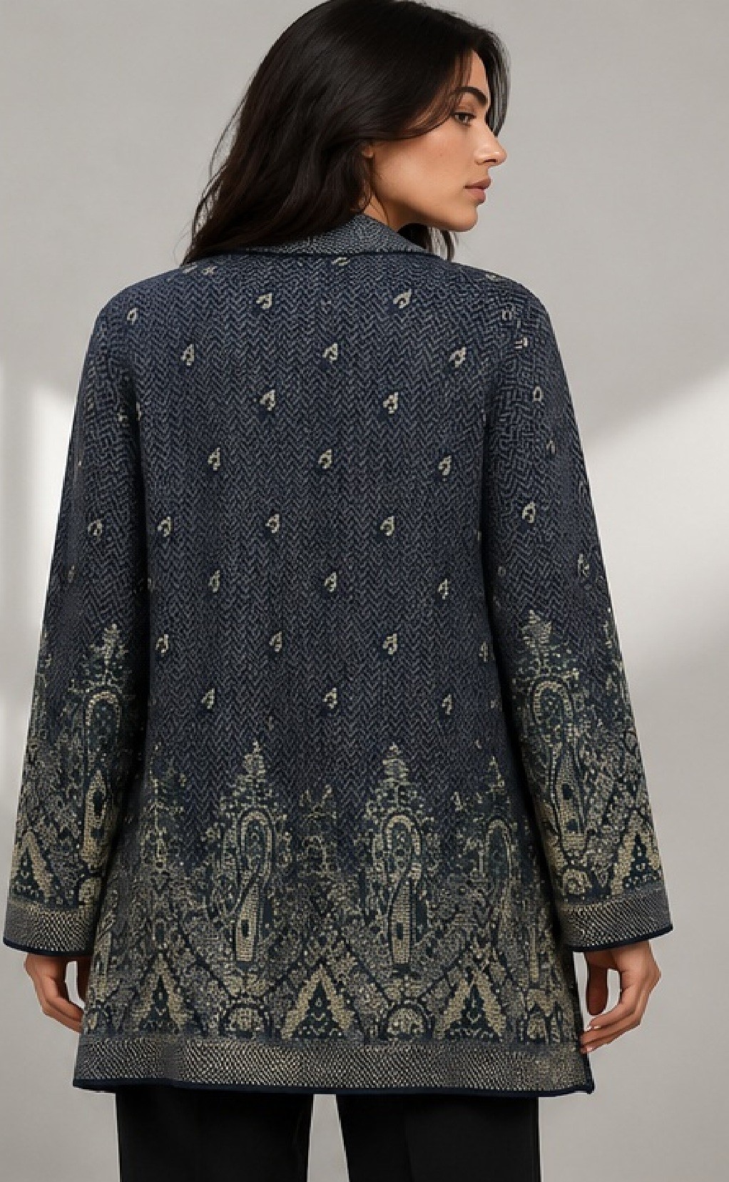JACQUARD SHRUG