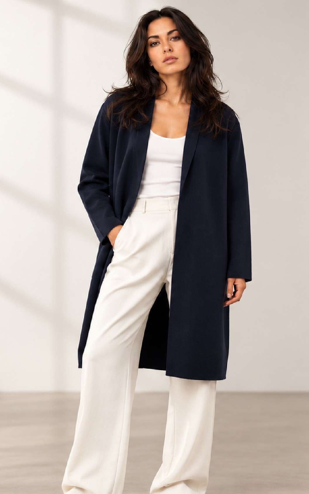 KNITTED OPEN SHRUG