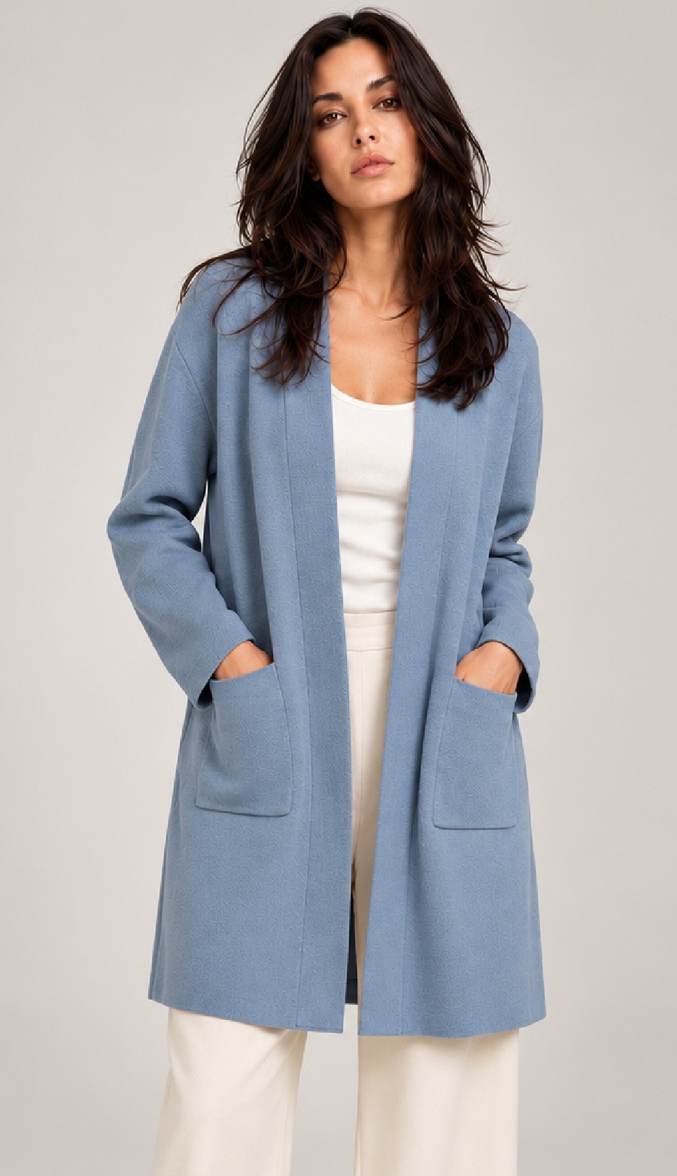 KNITTED OPEN SHRUG