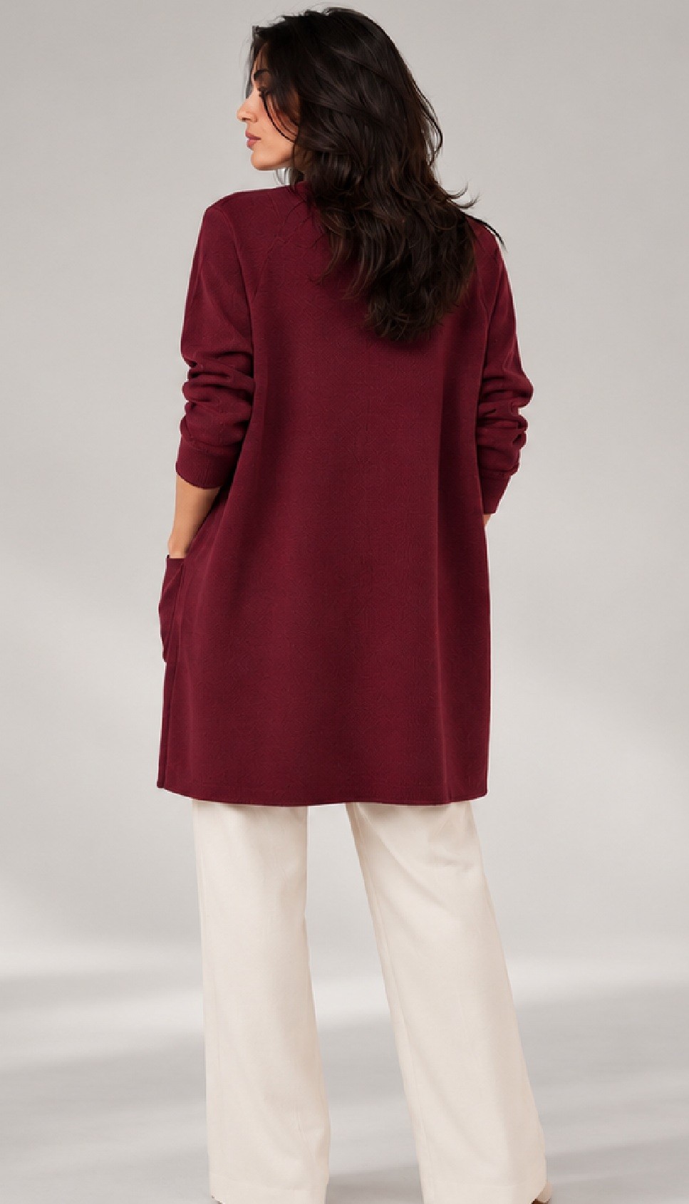 KNITTED OPEN SHRUG