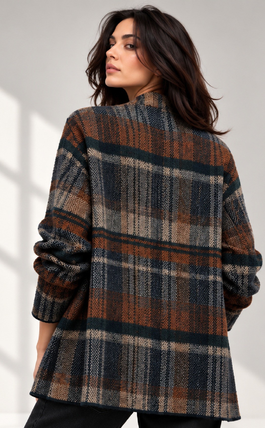 KNIITED OPEN SHRUG