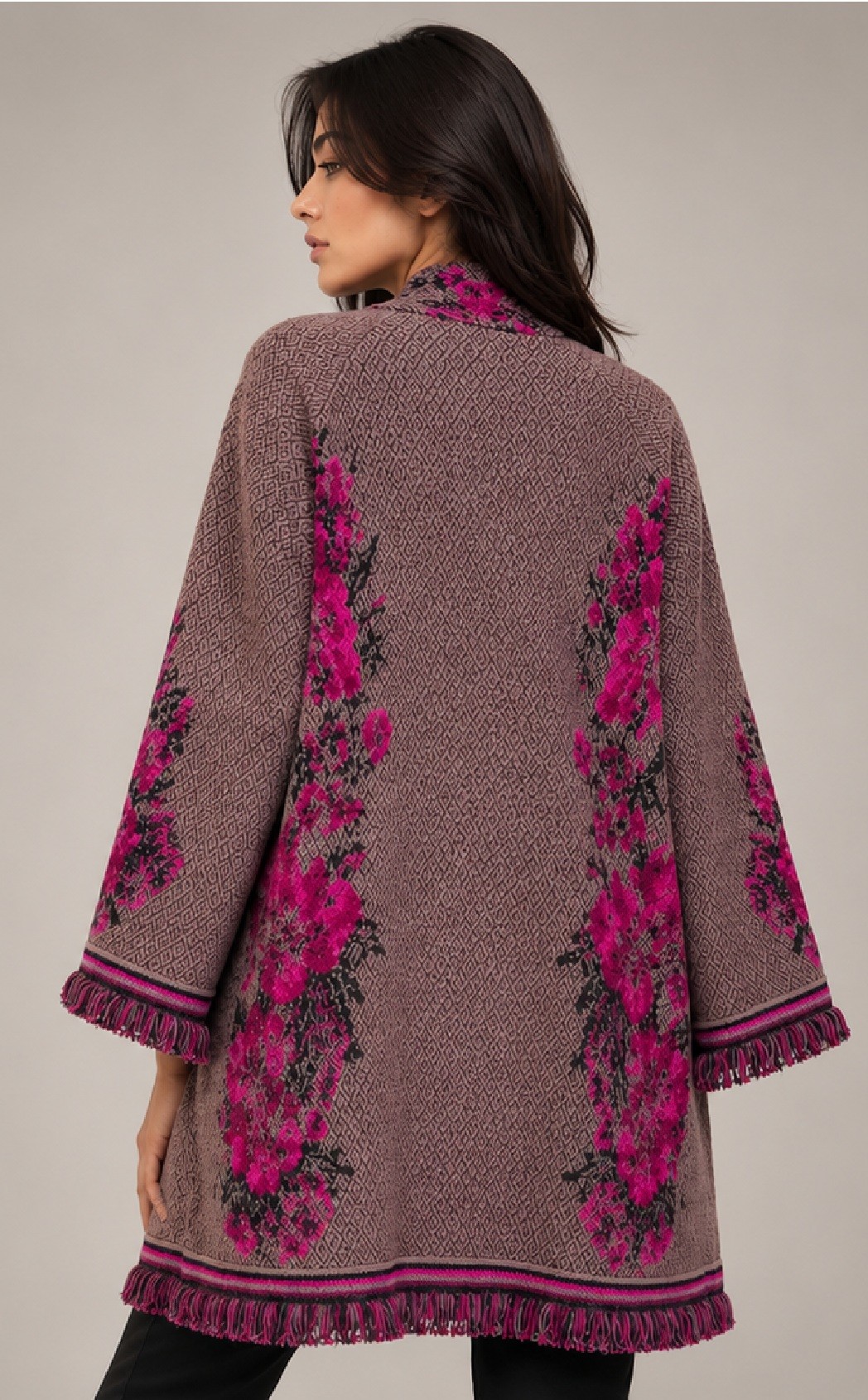 KNITTED OPEN SHRUG