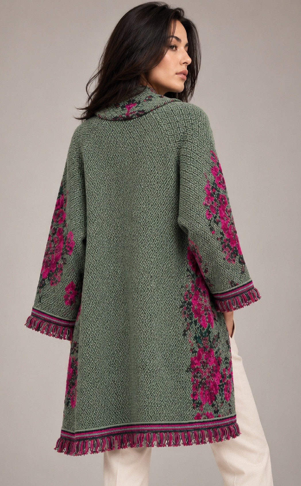 KNITTED OPEN SHRUG