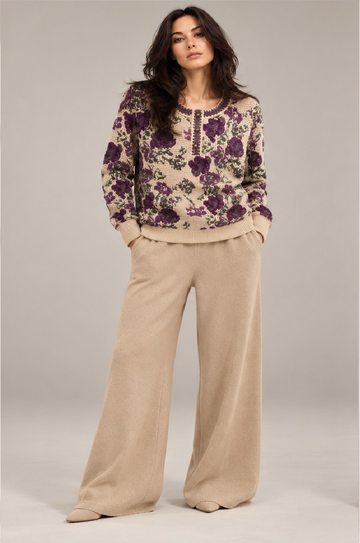 KNITTED CO ORD SET