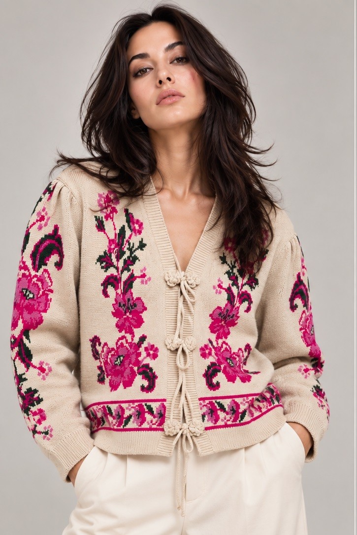 KNITTED CARDIGAN
