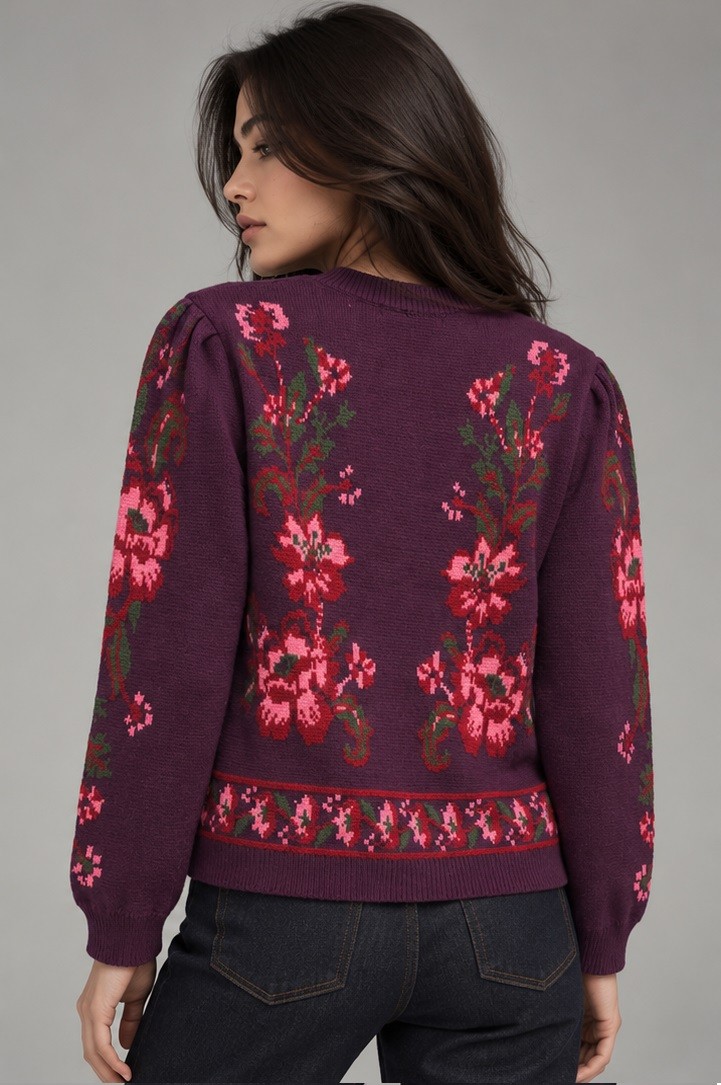 KNITTED CARDIGAN