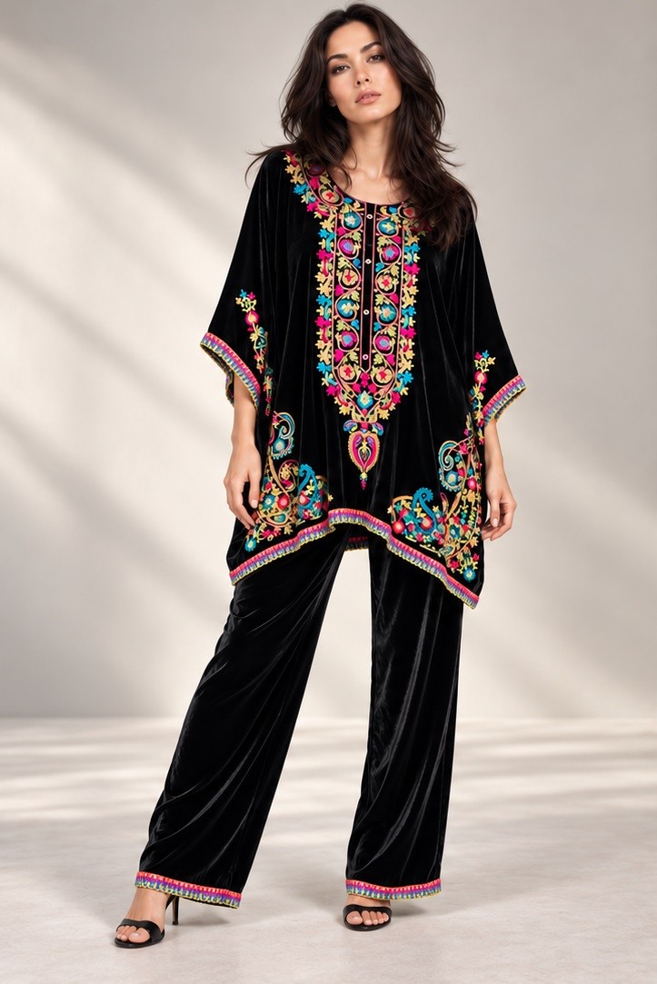 VEVLET CO ORD SET