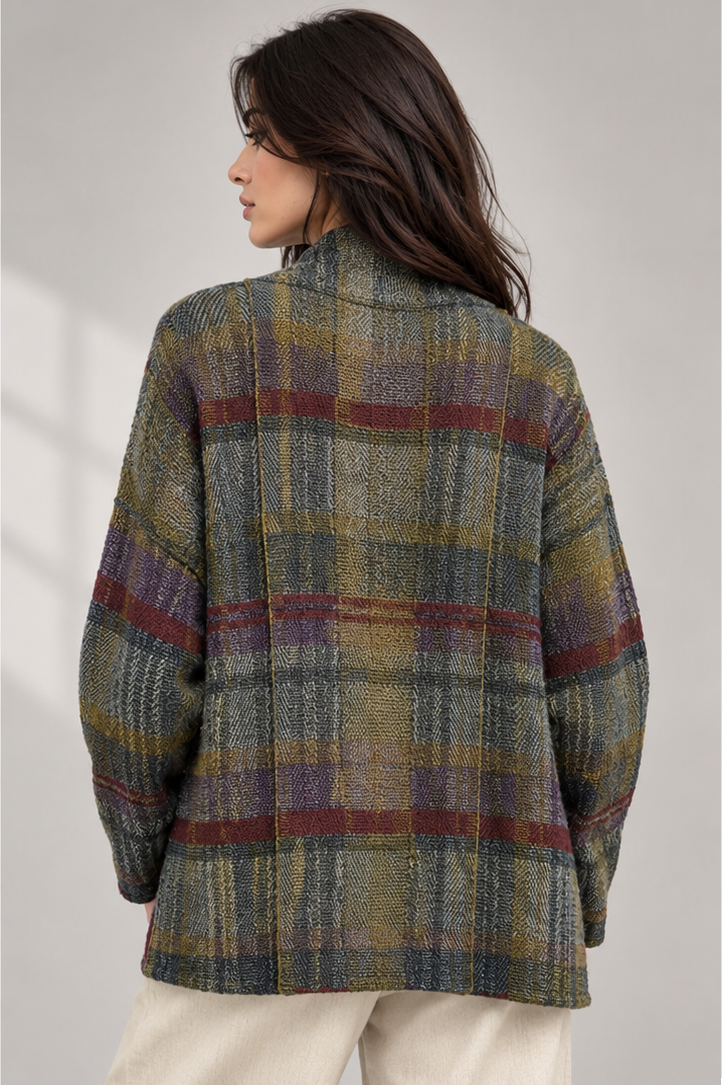 KNITTED OPEN SHRUG