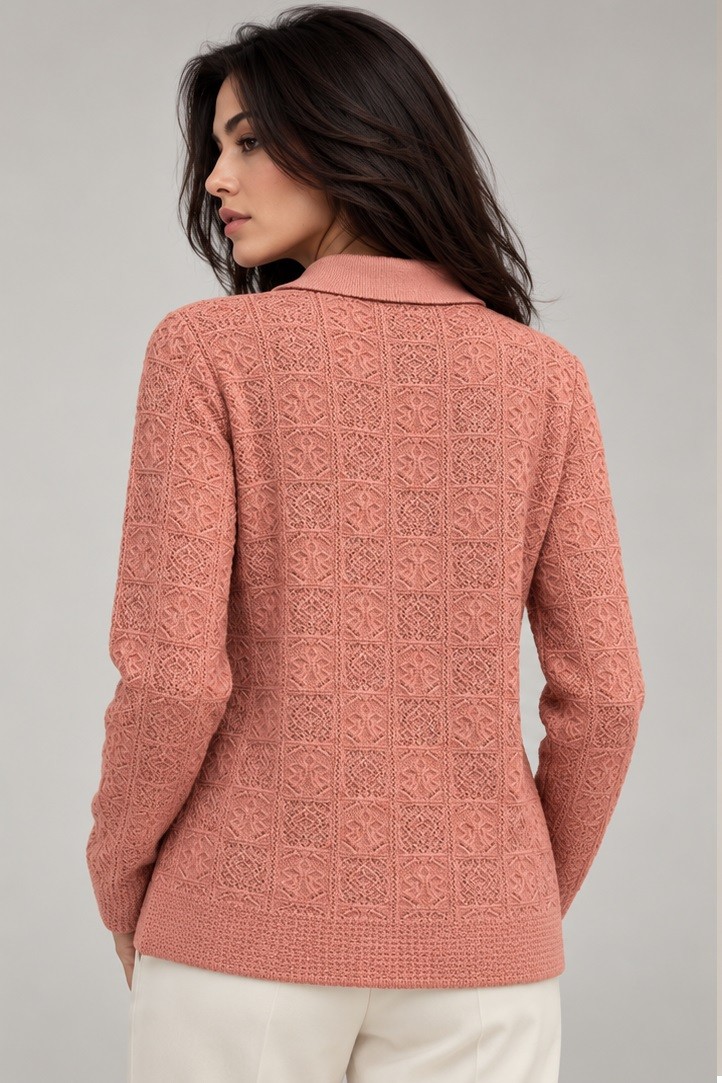 COLLAR KNIT JUMPER
